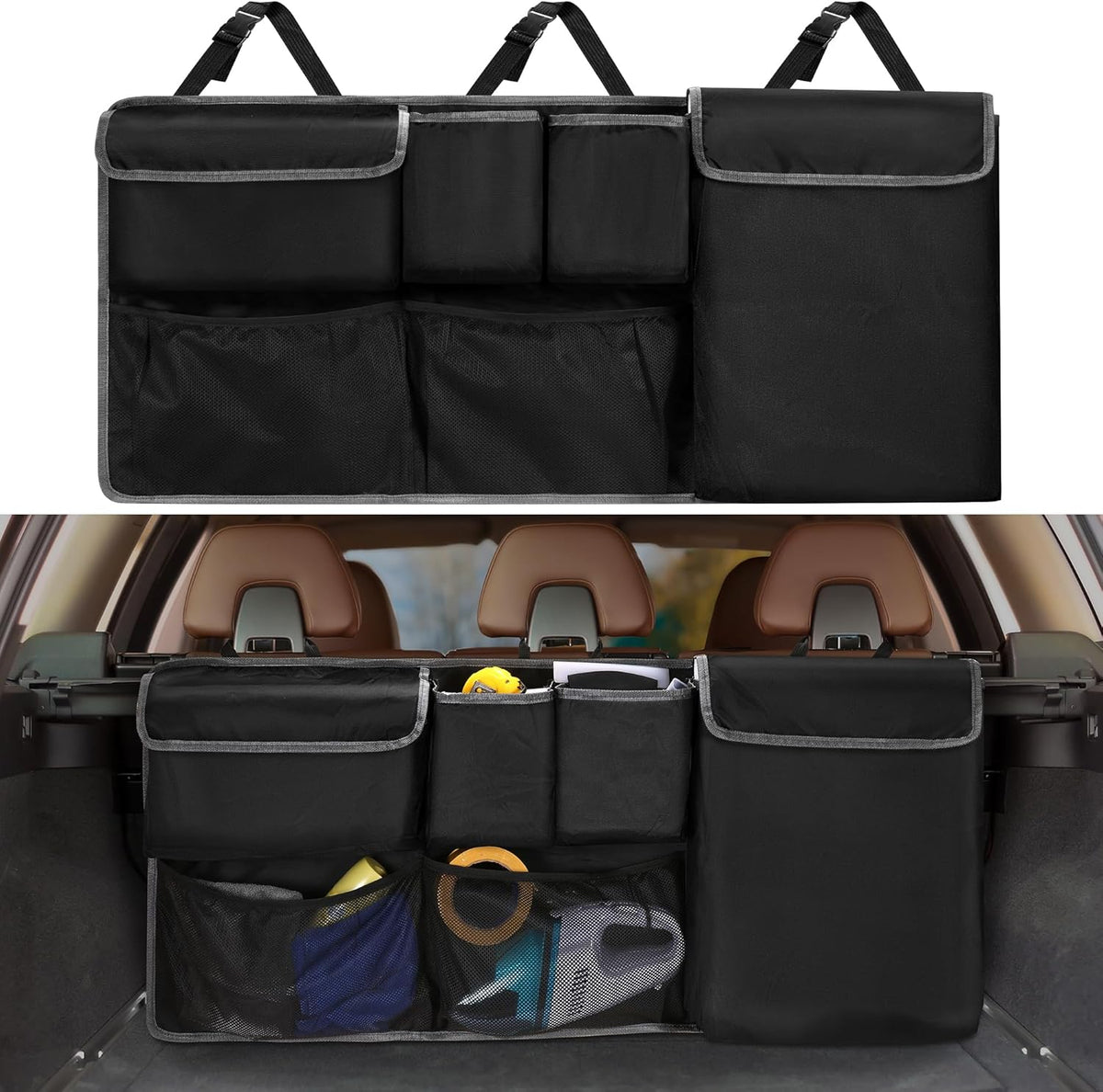 Car Trunk Storage Organizer for Jeep Wrangler JL JK Compass Grand Cherokee
