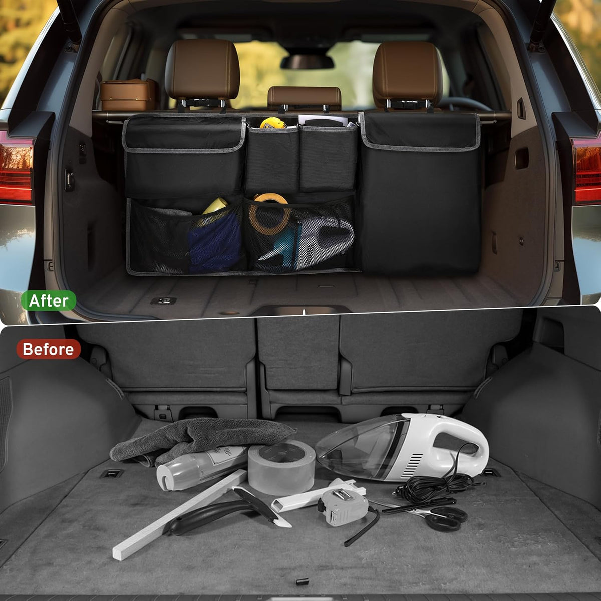Car Trunk Storage Organizer for Jeep Wrangler JL JK Compass Grand Cherokee